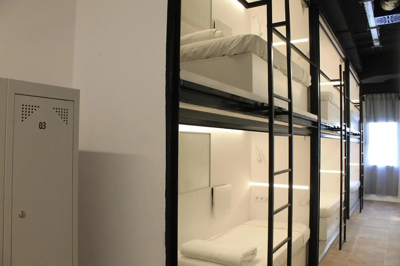 ** Capsulehotel M Pods Malaga Hotel Spanje